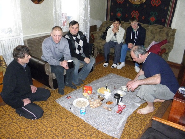 1.Утреннее чаепитие после дороги.